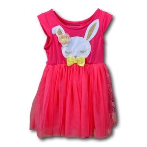 Zunie Girls Bunny Tutu Dress Size 3T